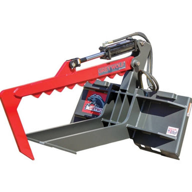 Red and gray greywolf rock devil with 'Grey Wolf' branding on a white background