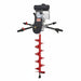 groundhog c715 with red spiral blade on a white background