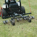 Jrco tow behind hooker aerator 60 inch on grass