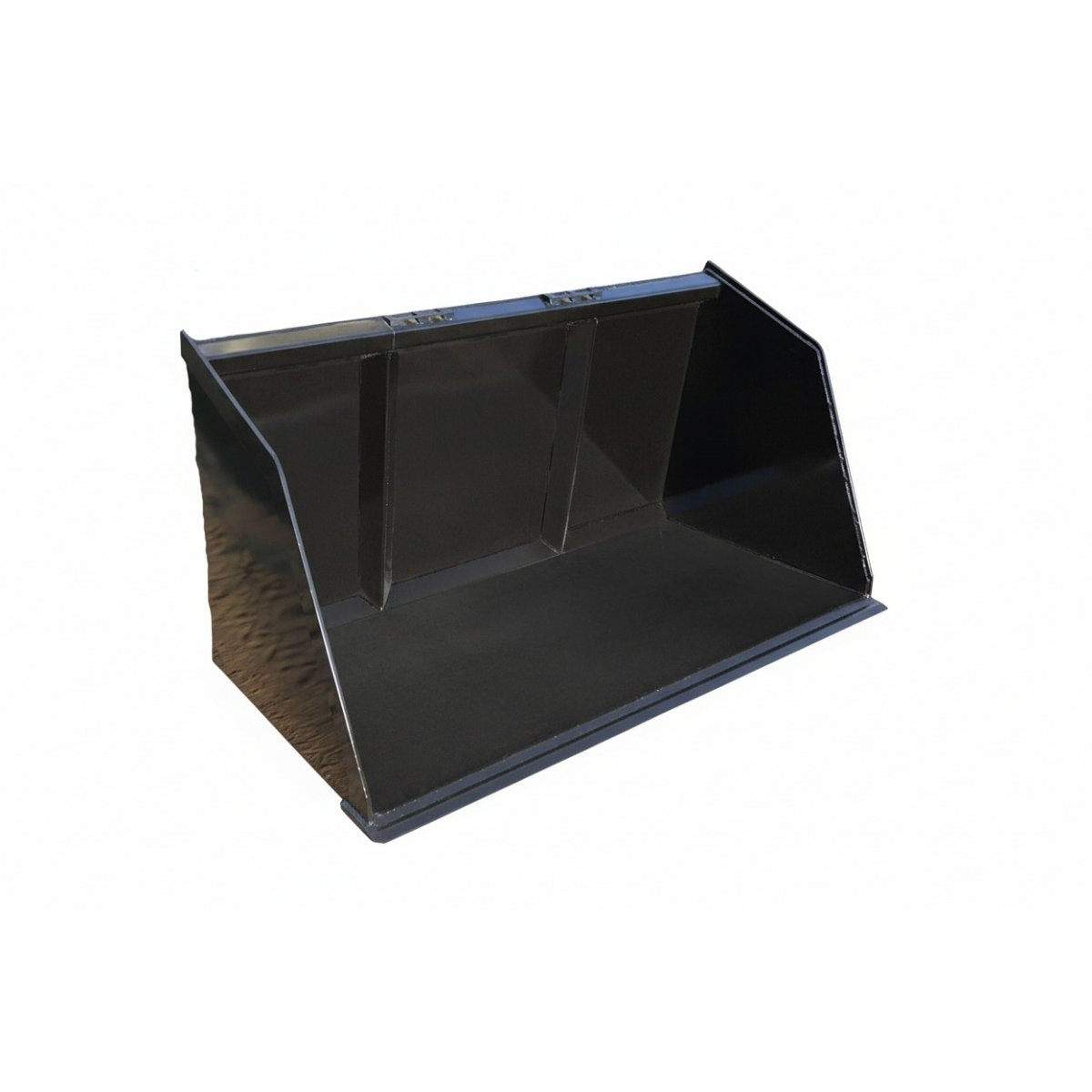 Black loflin turkey bucket bucket on a white background