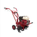 Red maxim rm4h compact tiller with engine on a white background