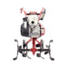 Maxim Till n plow with engine and plow attachments on a white background front view