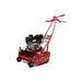 Red mclane 20 inch reel mower on a white background