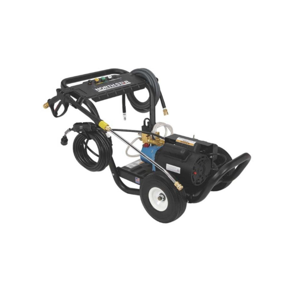 Northstar 2000 psi Pressure washer with hose on a white background