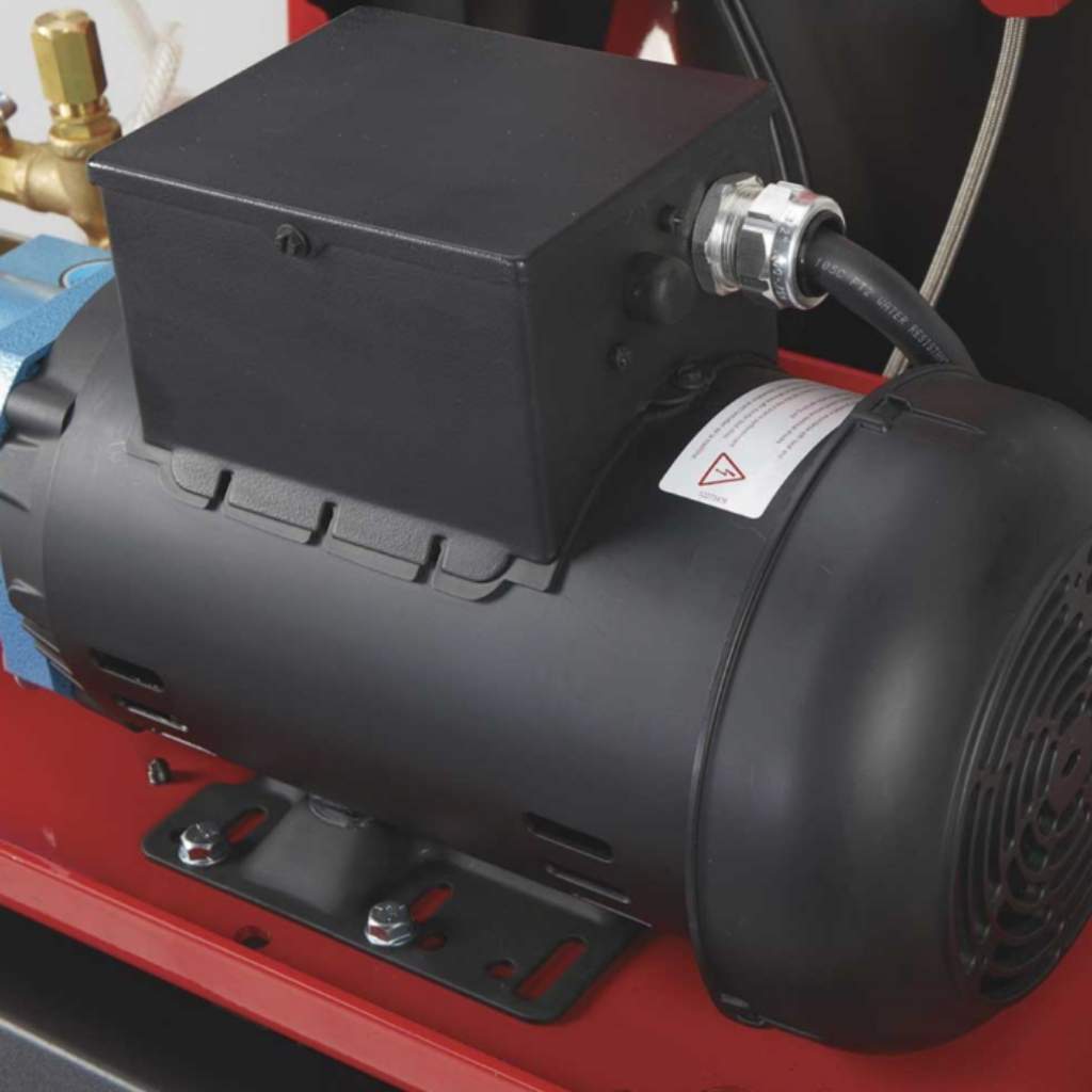 close up of a black engine to a northstar pressure washer 2750 psi 