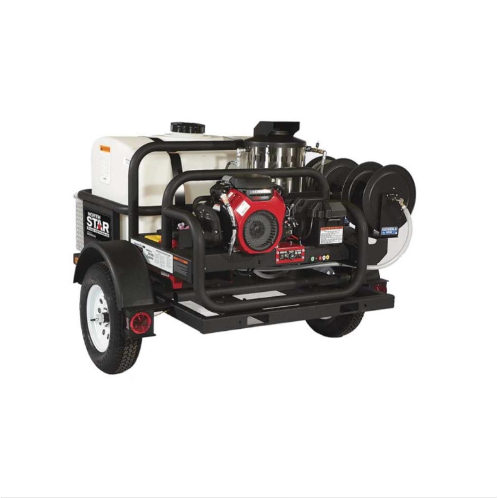 northstar 4000 psi 4 gpm Hot water pressure washer on a white background