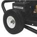 Close-up of a northstar 3000 psi 230v pressure washer with 'North Star' branding on a white background