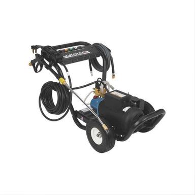 northstar 3000 psi Pressure washer with hose on a white background