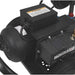 Close-up of a black mechanical component to a northstar pressure washer 3000 psi with 'North Star' branding on a white background