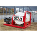 NorthStar skid sprayer 55 gallon on a stand in an outdoor setting