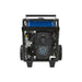 Black and blue powerhorse generator 15000 on a white background