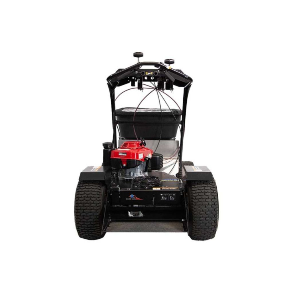 Spyker ride on spreader on a white background