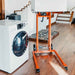 superhandy material lift winch on a wooden floor in a home setting.