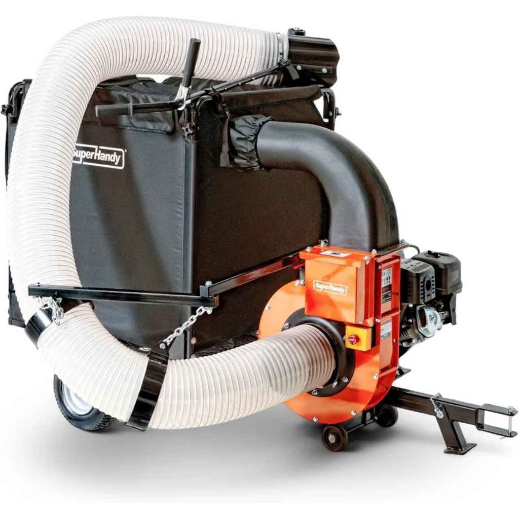 Superhandy towable leaf vacuum on a white background