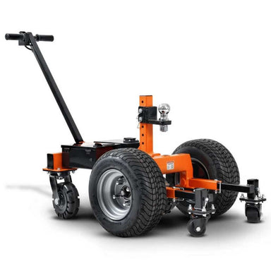 Orange and black superhandy 7500 lbs trailer dolly on a white background