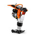 superhandy tamping rammer with orange and black design on a white background