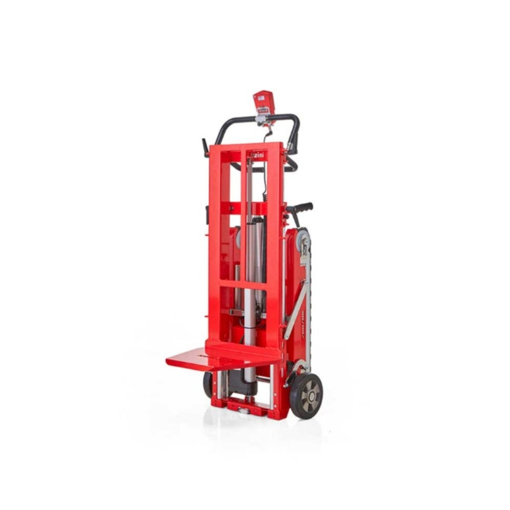 Red Zonzini Buddy lift on a white background